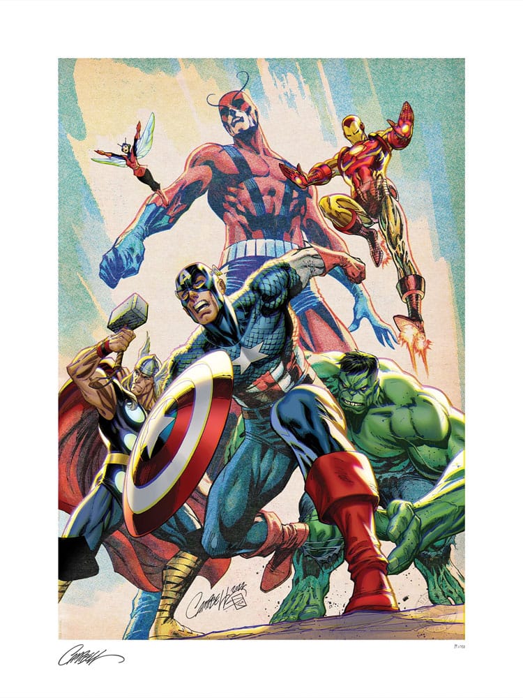Marvel Art Print The Avengers 46 x 61 cm - unframed Top Merken Winkel